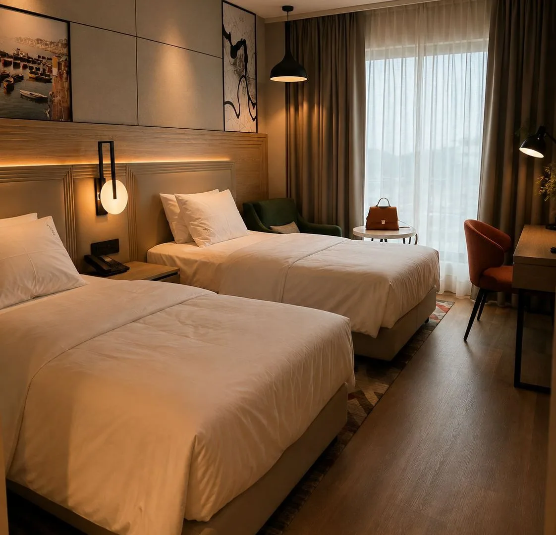 Hotel room, turii joinery