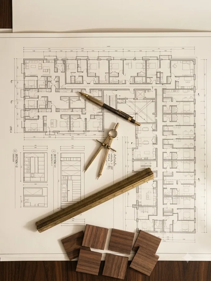 Drawings and finishes