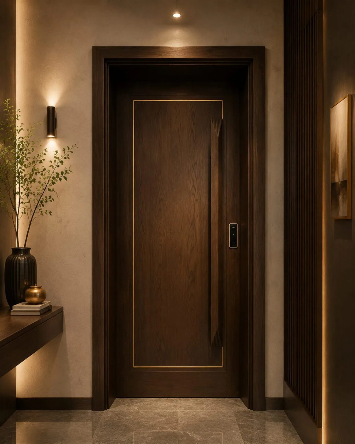 Drawings & detailing — full door elevation